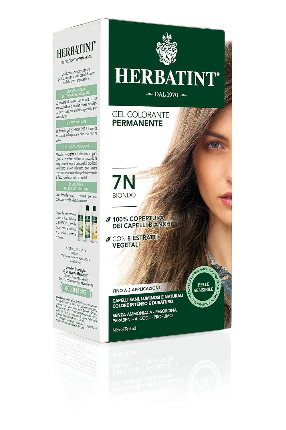 Herbatint Haircolor Blonde 7n 4.5oz – Locatel Health \u0026 Wellness Online Store, image size:1000x1500