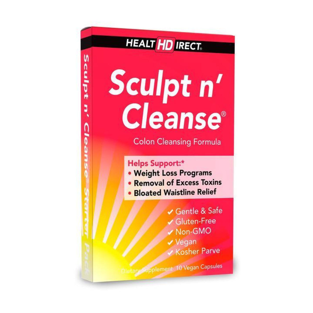 Health Direct Sculpt'N Cleanse Capsules 10ct – Locatel Health & Wellness  Online Store