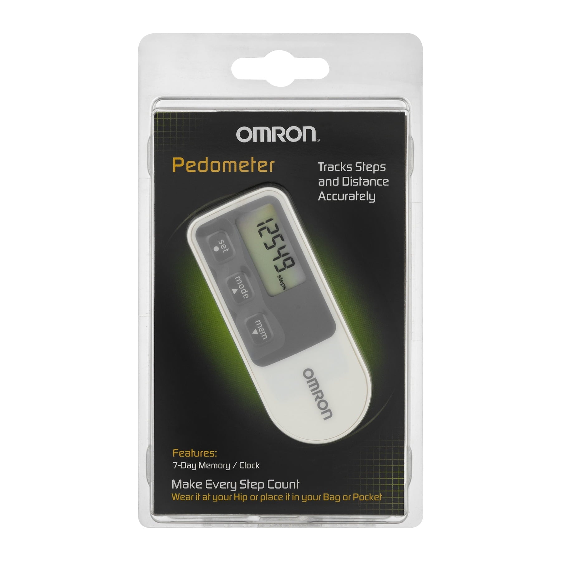Omron Pedometer Hj-320 – Locatel Health & Wellness Online Store