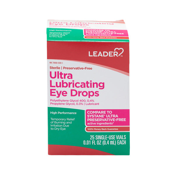 Leader Ultra Lubricating Eye Drops 25 Singles Vials Locatel Health & Wellness Online Store Leader Ultra Lubricating Eye Drops 25 Singles Vials Locatel Health & Wellness Online Store