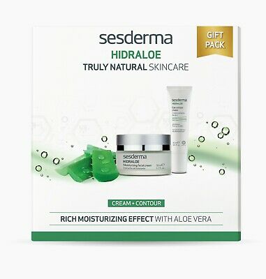 Sesderma Hidraloe Moisturizing Facial Cream + Eye Contour Kit – Locatel  Health & Wellness Online Store