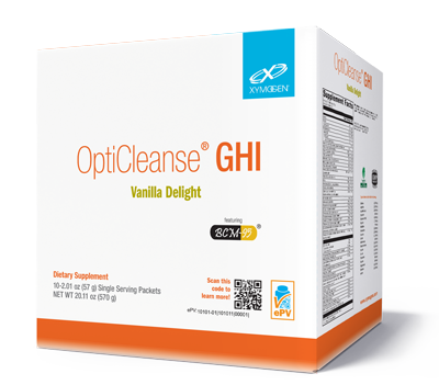Xymogen OptiCleanse GHI Vanilla Delight 10 Packs