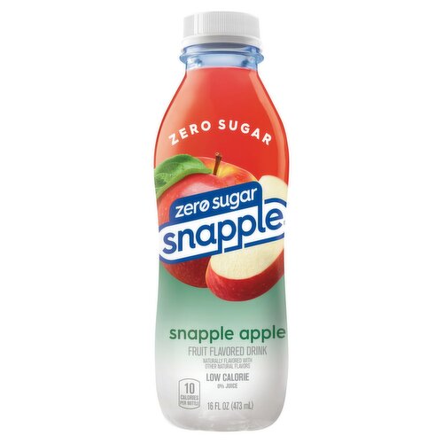 Snapple Juice Drink Zero Sugar Free Apple16oz