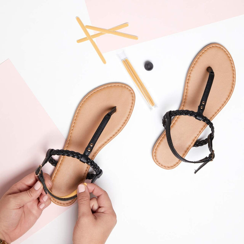 Foot Petals Strappy Strips Buttercup