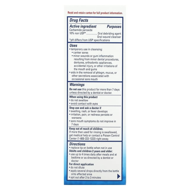 Gly óxido antiséptico líquido oral oral 2oz