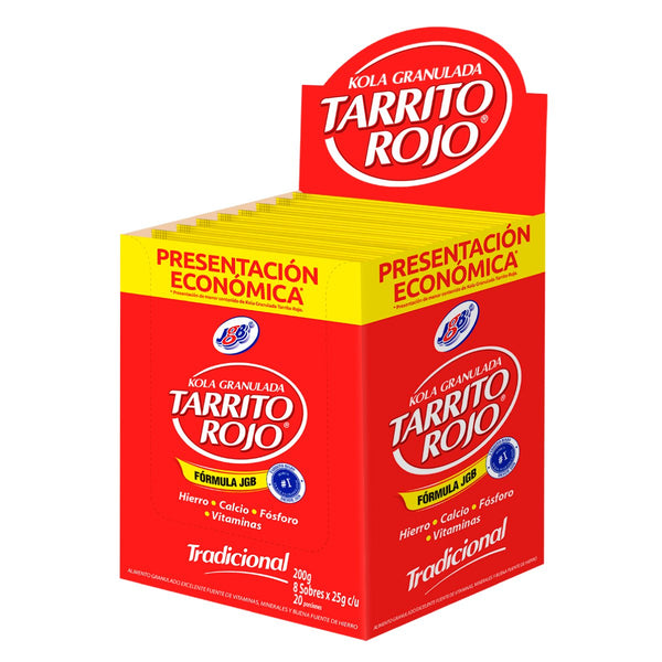 Kola Granulada Tarrito Rojo 8 Packs