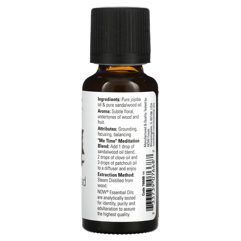 Now Essential Oil Sandalwood 1oz