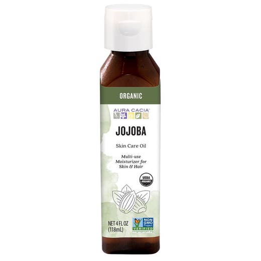 Aura Cacia Organic Jojoba Oil 4oz