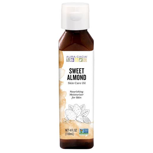 Aura Cacia Sweet Almond Skin Oil 4oz