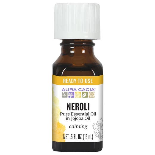 Aura cacia neroli en aceite de jojoba aceite esencial de 0.5 oz