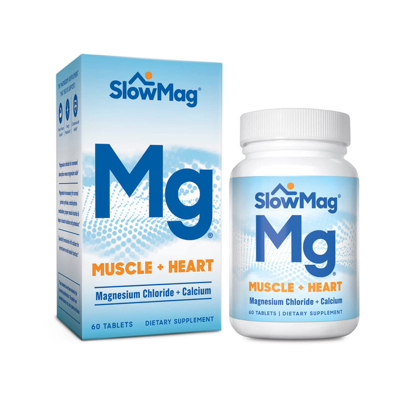 Slowmag Mg Muscle + Heart Tablets 60ct