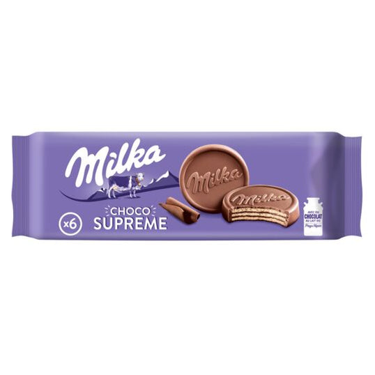 Milka Wafer Choco Supreme Wafer Cookies 150g