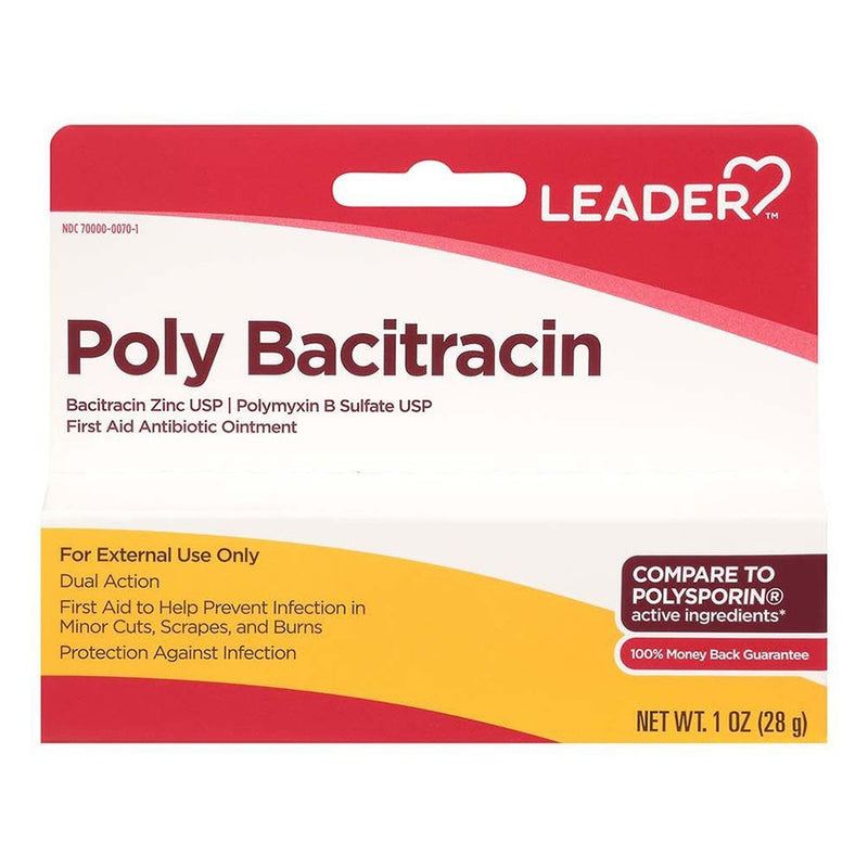 Leader Poly Bacitracin 1oz