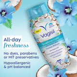 Aromas vagisil sensibles a lavado íntimo coco 12 oz