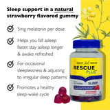 Bach Rescue Plus Sleep Melatonin Sleep Gummies 60ct