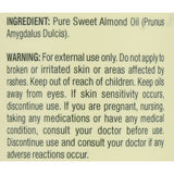 Nature's Truth Sweet Almond Pure Oil 4oz