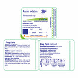Boiron aurum yodatum 30c 80 gránulos