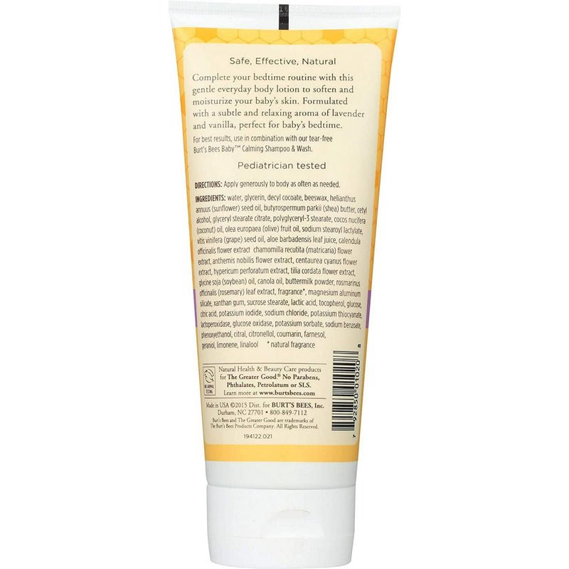 Burt Bees Baby Bee Lavanda calmante de locura 6oz