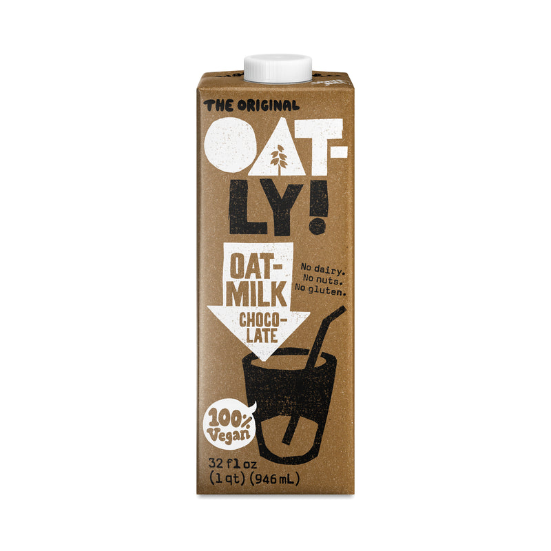 Oatly, Original Chocolate Oat Milk, 32 Oz
