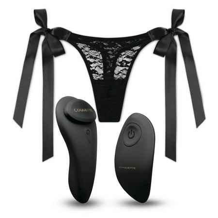 Coquette The Secret Panty Vibe Black/Rose Gold