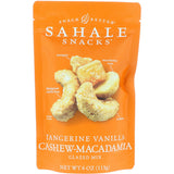Sahale Snacks Tangerine Vanilla Cashew Macadamia Mix