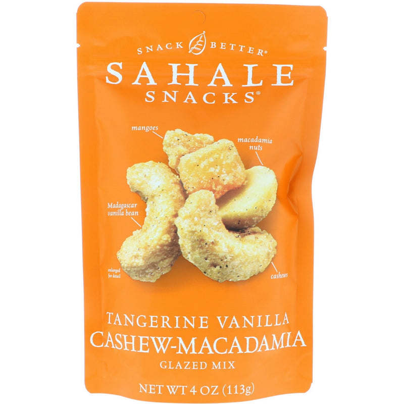 Sahale Snacks Tangerine Vanilla Cashew Macadamia Mix