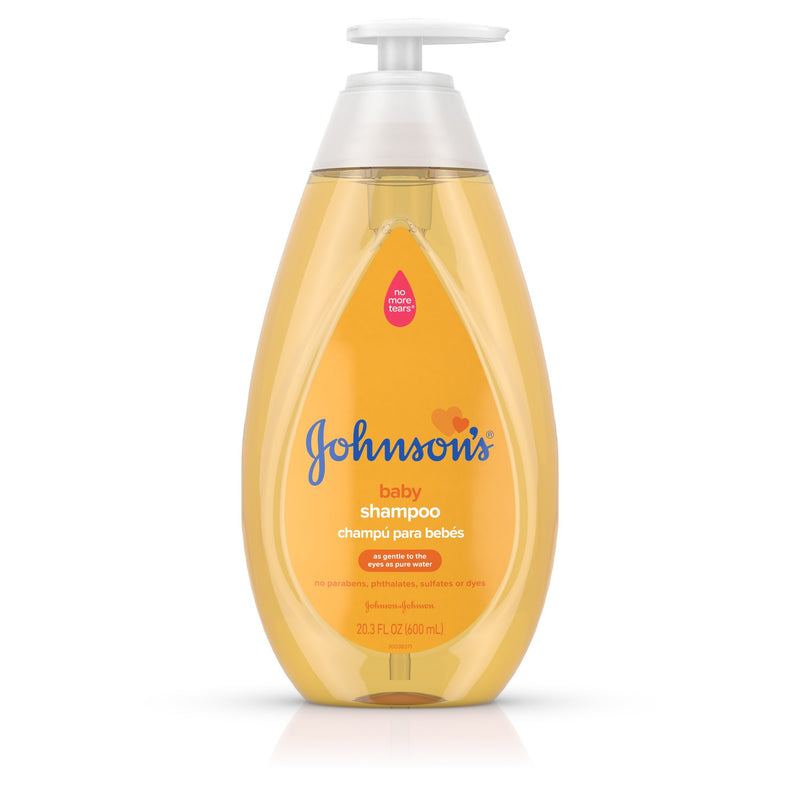 Johnson's Baby Shampoo with Aloe & Vitamin B5, Tear-Free, 20.3 fl oz
