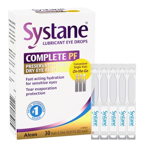Systane Complete Preservative-Free Lubricant Eye Drops - 0.3 oz