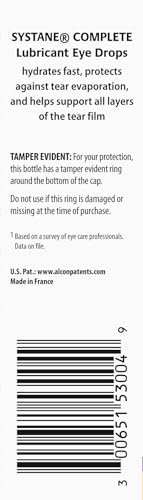 Systane Complete Preservative-Free Lubricant Eye Drops - 0.3 oz