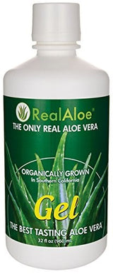 Real Aloe Aloe Vera Gel, 32 fl oz