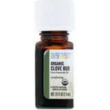 Aura Cacia, Pure Essential Oil, Organic Clove Bud, 0.25 Fl Oz