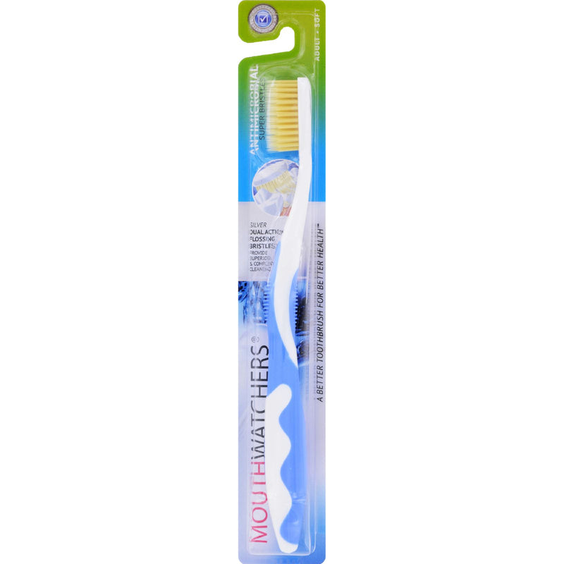 Doctor Plotka's Mouth Watchers Adult Toothbrush, Soft Bristle, 1 Count