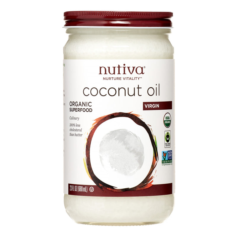 Nutiva, Organic Virgin Coconut Oil, 23 Fl Oz