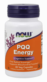 Now Foods PQQ Energy 30 Vegetable Capsules