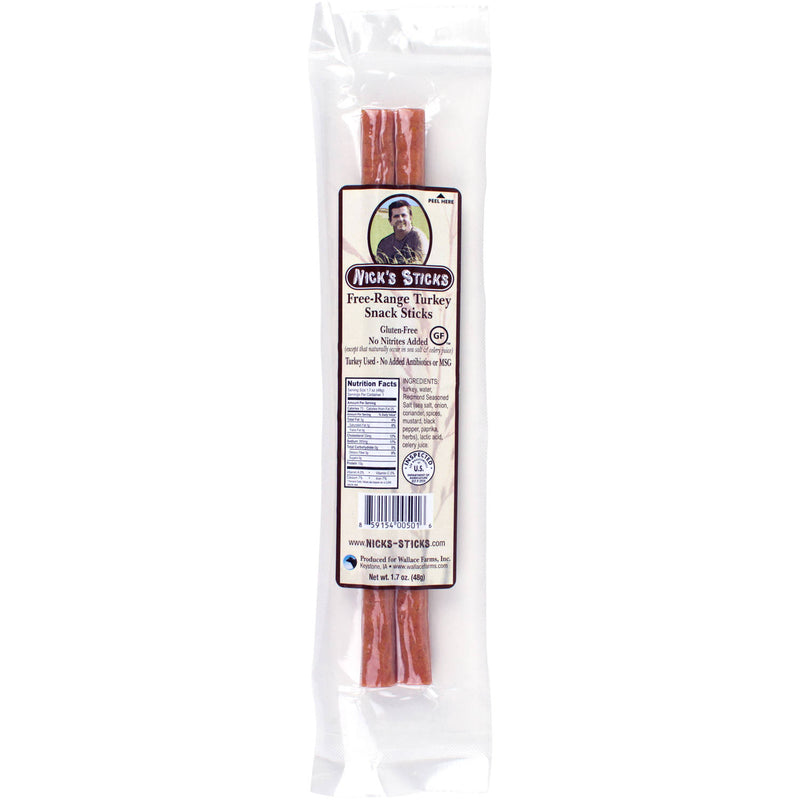 Nicks Sticks Free-Range Turkey Snack Sticks 1.7 oz