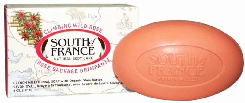 South of France, Wild Rose, French Milled Soap with Shea Butter (170g)