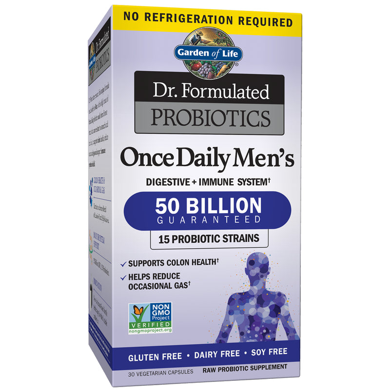 Garden Of Life Dr. Formulated Once Daily Probiotics Men's 50 Billion CFU