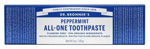 Dr. Bronner's Peppermint ALL-ONE Toothpaste