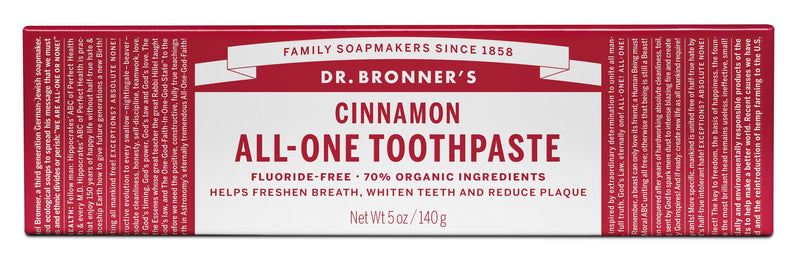 Dr. Bronner's Cinnamon All-One Toothpaste