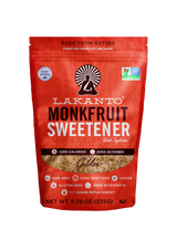 Lakanto Monkfruit Sweetener Golden, 8.29 oz, Pack of 10