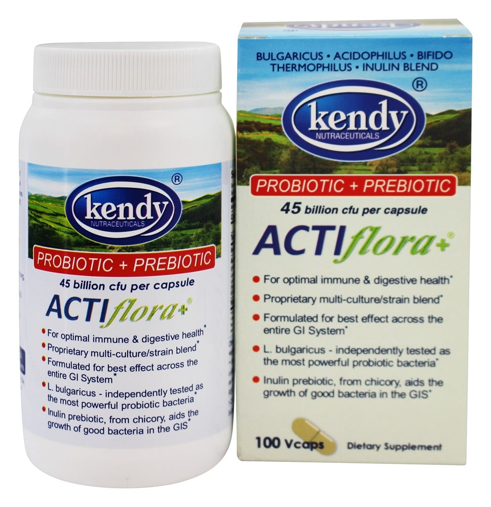 USA HG0326314 Prebiotic Probiotic Symbiotic Actiflora Plus, 100 Capsul ...
