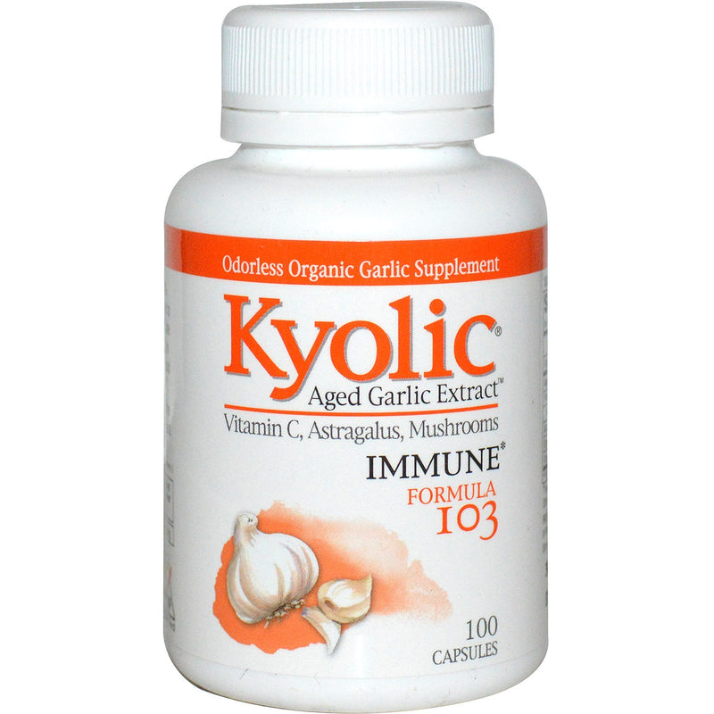 Kyolic, Aged Garlic Extract™, Immune Support, Formula 103, 100 Capsules