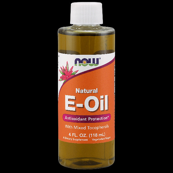 Now Foods, Vitamin E-Oil with Mixed Tocopherols, 58 Mg (87 IU), 4 fl. oz.