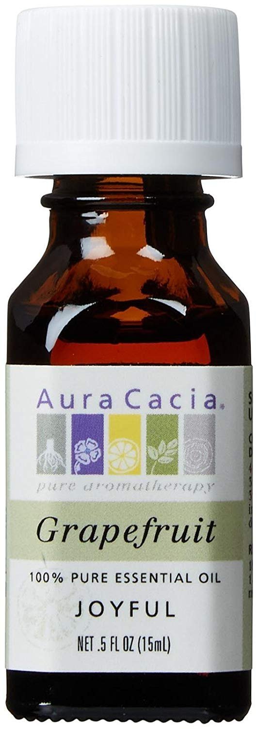 Aura Cacia Grapefruit Essential Oil, 0.5 fl oz