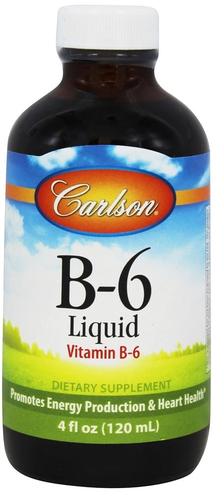 Carlson Labs Vitamin B-6 - Pyridoxine HCl 120ml