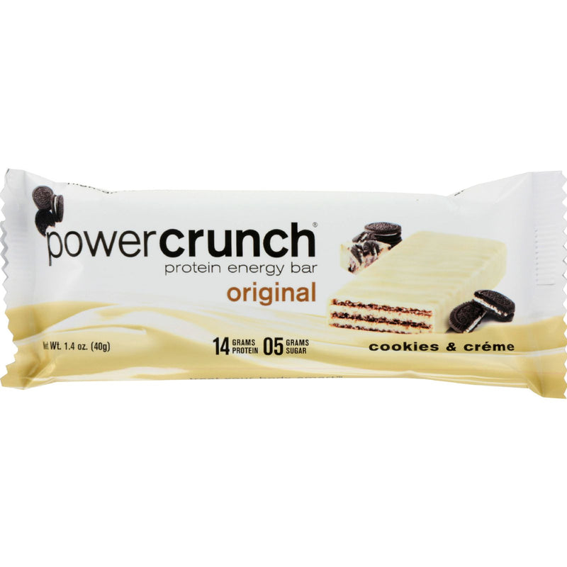 Power Crunch Cookies & Creme Protein Energy Bar 1.4 oz