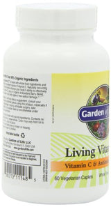 Garden of Life Living Vitamin C, 60 Vegetarian Caplets