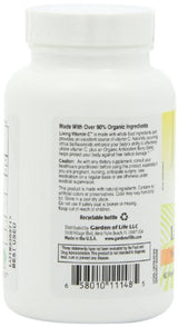 Garden of Life Living Vitamin C, 60 Vegetarian Caplets