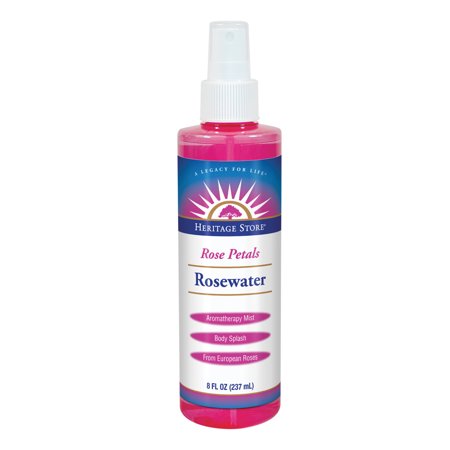 Heritage Store Rosewater Facial Mist, 8 fl oz Spray