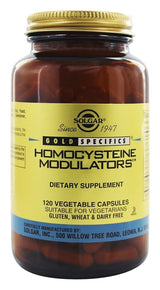 Solgar Gold Specifics Homocysteine Modulators Vegetable Capsules, 120 ct